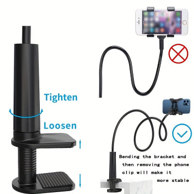 Gooseneck Phone Holder Bed Flexible Arm