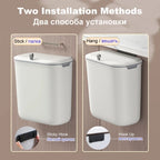 Bathroom Trash Can Wall Mounted