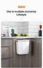 Bathroom Trash Can Wall Mounted