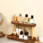 Storage Rack Wooden Storage Shelf 2-Tiers