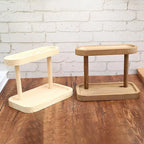 Storage Rack Wooden Storage Shelf 2-Tiers