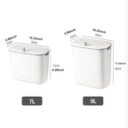 Bathroom Trash Can Wall Mounted