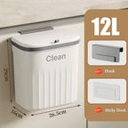 Bathroom Trash Can Wall Mounted