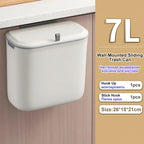 Bathroom Trash Can Wall Mounted