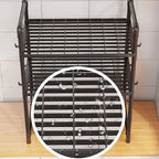 Kitchen Storage Rack Microwave Shelf Condiment Organizer